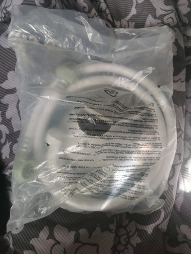 White washing machine - white, inlet